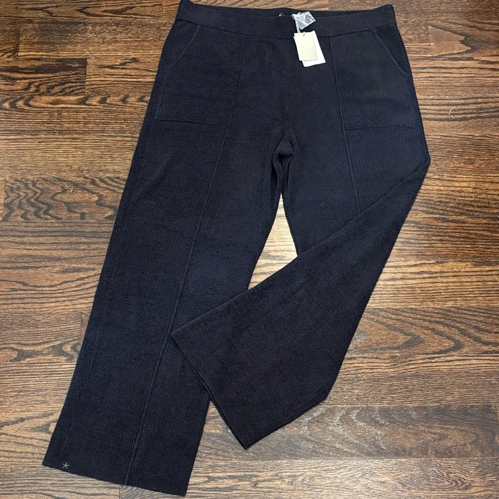 **NWT** Barefoot Dreams Ribbed Pintuck Pant - Picture 2 of 6